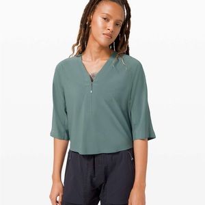 Lululemon Quarter Sleeve Top. Size M